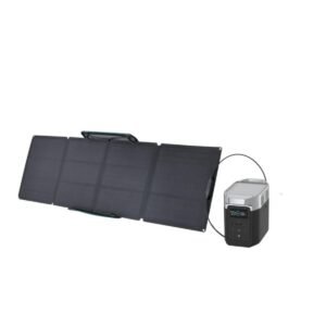 ESTACIÓN PORTÁTIL ECOFLOW DELTA 2 CON PANEL SOLAR PLEGABLE DE 110W