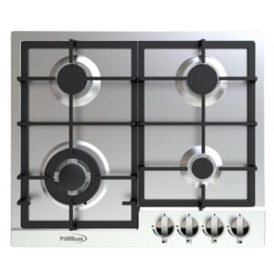 ESTUFA DE GAS EMPOTRABLE PREMIUM DE 24” EN ACERO INOXIDABLE