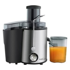 EXTRACTOR DE JUGO DE ACERO INOXIDABLE CON MOTOR DE 400W