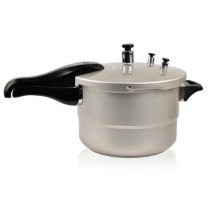 OLLA A PRESIÓN DE 4 LITROS DE ALUMINIO CON BLOQUEO AUTOMÁTICO