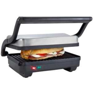 SANDWICHERA/PARRILLERA ELÉCTRICA PARA PANINIS CON PLACAS ANTIADHERENTES